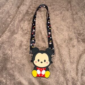 Disney Mickey Mouse Silicone Crossbody Bag